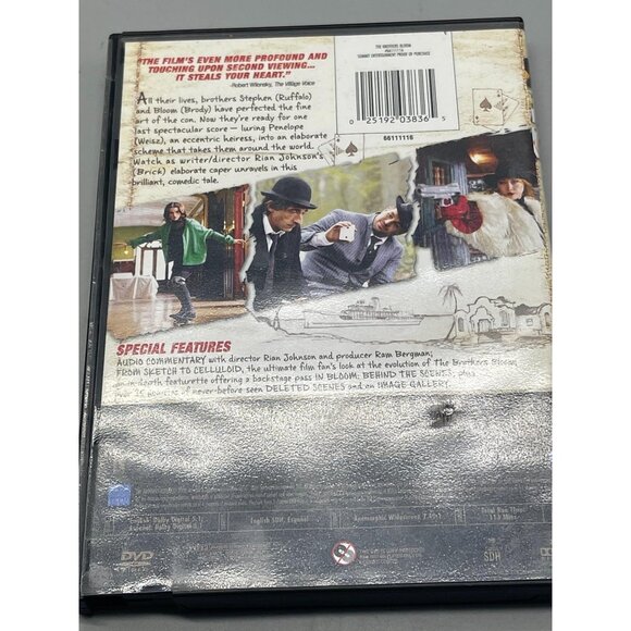 The brothers bloom dvd 113min 2008 copyright summit pg-13 movie English READ - Picture 2 of 7